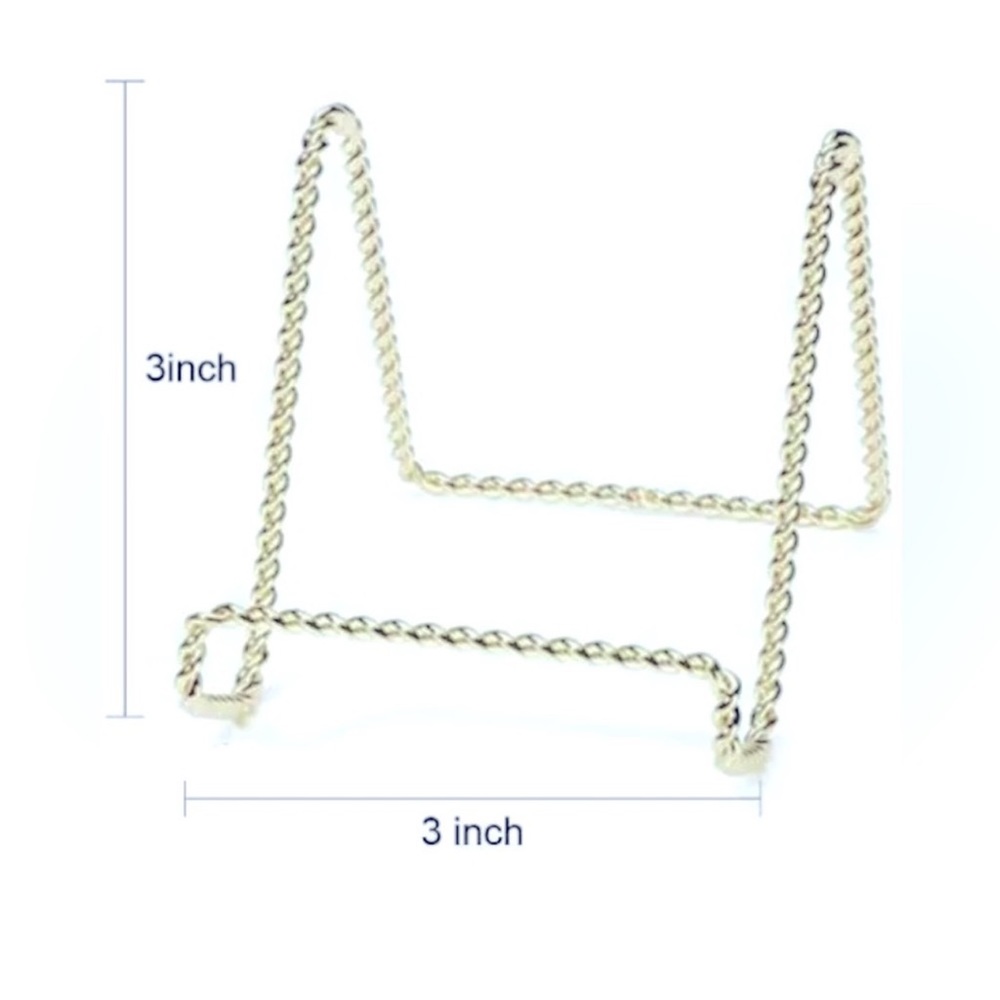SPECIAL MOMENTS Silver Display Easel Chevalet Pack Of 3